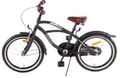 Volare Black Cruiser 18 palcový chlapčenský bicykel, čierny