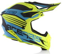 Acerbis Motokrosová helma X-Track blue/yellow přilba vel. S