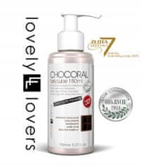 Lovely Lovers  Chocoral Tasty Lube chutný odložuje odťahovanie dlhého sex gél pre intímny lovely lovers 150ml