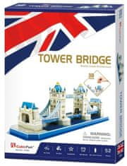 CubicFun 3D puzzle Tower Bridge 52 dielikov