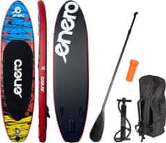 Enero Paddleboard SUP nafukovací 300 x 76 x 15 Black