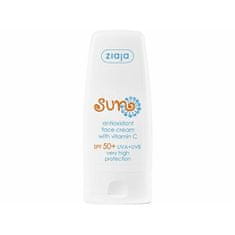 Ziaja Antioxidačný pleťový krém na opaľovanie s vitamínom C SPF 50+ (Face Cream) 50 ml