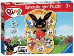 Ravensburger Obrovské podlahové puzzle Bing 24 dielikov