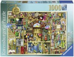 Ravensburger Puzzle Bizarná knižnica 2, 1000 dielikov