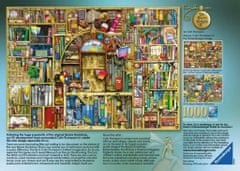 Ravensburger Puzzle Bizarná knižnica 2, 1000 dielikov