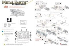 Metal Earth 3D puzzle Lietadlo bratov Wrightovcov