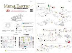 Metal Earth 3D puzzle Batman: Batmobile (TV Series)