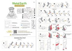 Metal Earth 3D puzzle Justice League: Superman figúrka