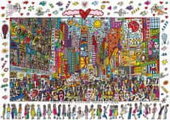 Ravensburger Puzzle Times Square - Everyone should go there 1000 dielikov