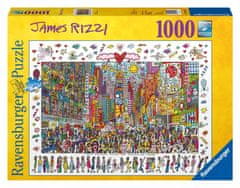 Ravensburger Puzzle Times Square - Everyone should go there 1000 dielikov