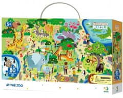 Dodo Toys Puzzle s hľadaním obrázkov V ZOO 80 dielikov