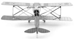 Metal Earth 3D puzzle Lietadlo de Havilland Tiger Moth