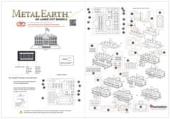 Metal Earth 3D puzzle Biely dom