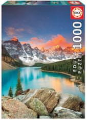 EDUCA Puzzle Jezero Moraine, Kanada 1000 dielikov