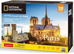 CubicFun 3D puzzle Katedrála Notre-Dame 128 dielikov