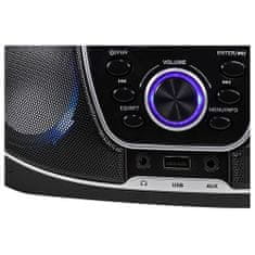 Trevi Prehrávač , CMP 588, prenosný, CD-MP3, CD-RW, Bluetooth, DAB/DAB+/FM RDS, 230 V alebo batéria 4X C