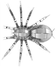 Metal Earth 3D puzzle Tarantula