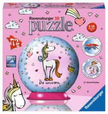 Ravensburger Puzzleball Jednorožec 72 dielikov