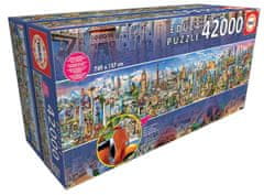 EDUCA Puzzle Okolo sveta 42000 dielikov