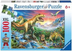Ravensburger Puzzle V dobách dinosaurov XXL 100 dielikov