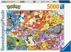 Ravensburger Puzzle Pokémon Allstars 5000 dielikov