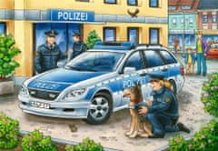 Ravensburger Puzzle Polícia a hasiči 2x12 dielikov