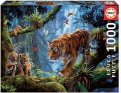 EDUCA Puzzle Tigre na strome 1000 dielikov