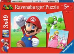 Ravensburger Puzzle Super Mario 3x49 dielikov