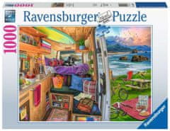 Ravensburger Puzzle Výlet s karavanom 1000 dielikov