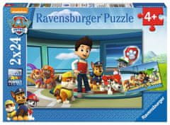 Ravensburger Puzzle Tlapková patrola: Čmuchalové 2x24 dielikov