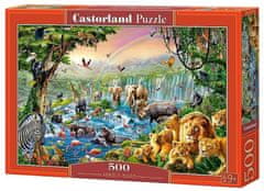 Castorland Puzzle Rieka v džungli 500 dielikov