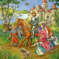 Ravensburger Puzzle Rytiersky turnaj 3x49 dielikov