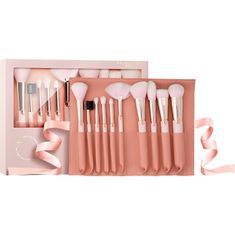 Revolution PRO Sada štetcov x Influencer Overnight Full Beat Brush Set & Roll