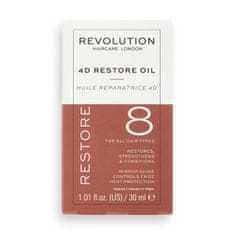 Regeneračný olej na suché a poškodené vlasy 8 (4D Restore Oil) 30 ml