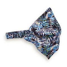 Kozmetická čelenka Satin Tropica l Print ( Curl Protector)