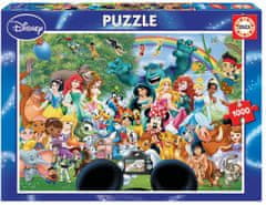 EDUCA Puzzle Úžasný svet Disney II 1000 dielikov