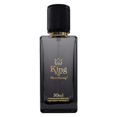 Phero Strong King men limitovana edicia pánsky parfum men s mužskými feromónmi vzbudiť vzrušenie autoritou 50ml PheroStrong