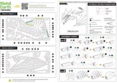 Metal Earth 3D puzzle Hra o tróny: Drogon (ICONX)