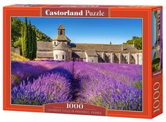 Castorland Puzzle Levanduľové pole v Provence, Francúzsko 1000 dielikov