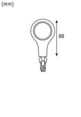 Paulmann PAULMANN URail koncovka 123x57mm 5,3W čierna 96995