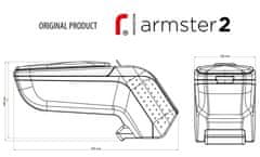 Rati Lakťová opierka ARMSTER 2, Citroen DS3, 2009-2016, bez kapsy