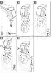 Rati Lakťová opierka ARMSTER 2, Citroen C-Elysee, 2012- , bez kapsy