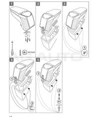 Rati Lakťová opierka ARMSTER 2, Hyundai i20, 2014-2020, bez kapsy