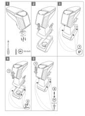 Rati Lakťová opierka ARMSTER 2, Ford Fiesta VI, 2008-2017, bez kapsy