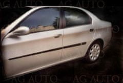 Rider Ochranné lišty bočných dverí, Alfa Romeo 166, 1998->2007, sedan