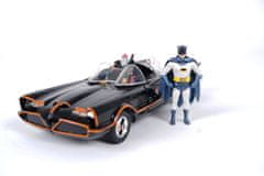 Jada Toys Batmobil s figúrkou Batmana (zo seriálu Batman 60. roky), 1:24 Jada