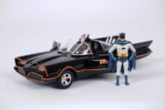 Jada Toys Batmobil s figúrkou Batmana (zo seriálu Batman 60. roky), 1:24 Jada