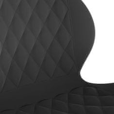 Vidaxl 335037 Swivel Dining Chair Black Velvet