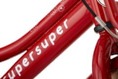 Supersuper Cooper 14 palcový dievčenský bicykel, červený