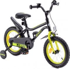 Amigo Jumper 14 palcový chlapčenský bicykel, čierno-žltý